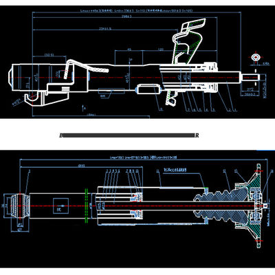 GJ6F 34 900F Car Shock Absorber Mazda 6 700F Front Right