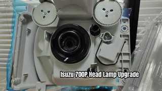 4HK1 8-98226185-0 L، 4HK1 8-98226181-0 R مصباح الرأس يناسب NKR700P
